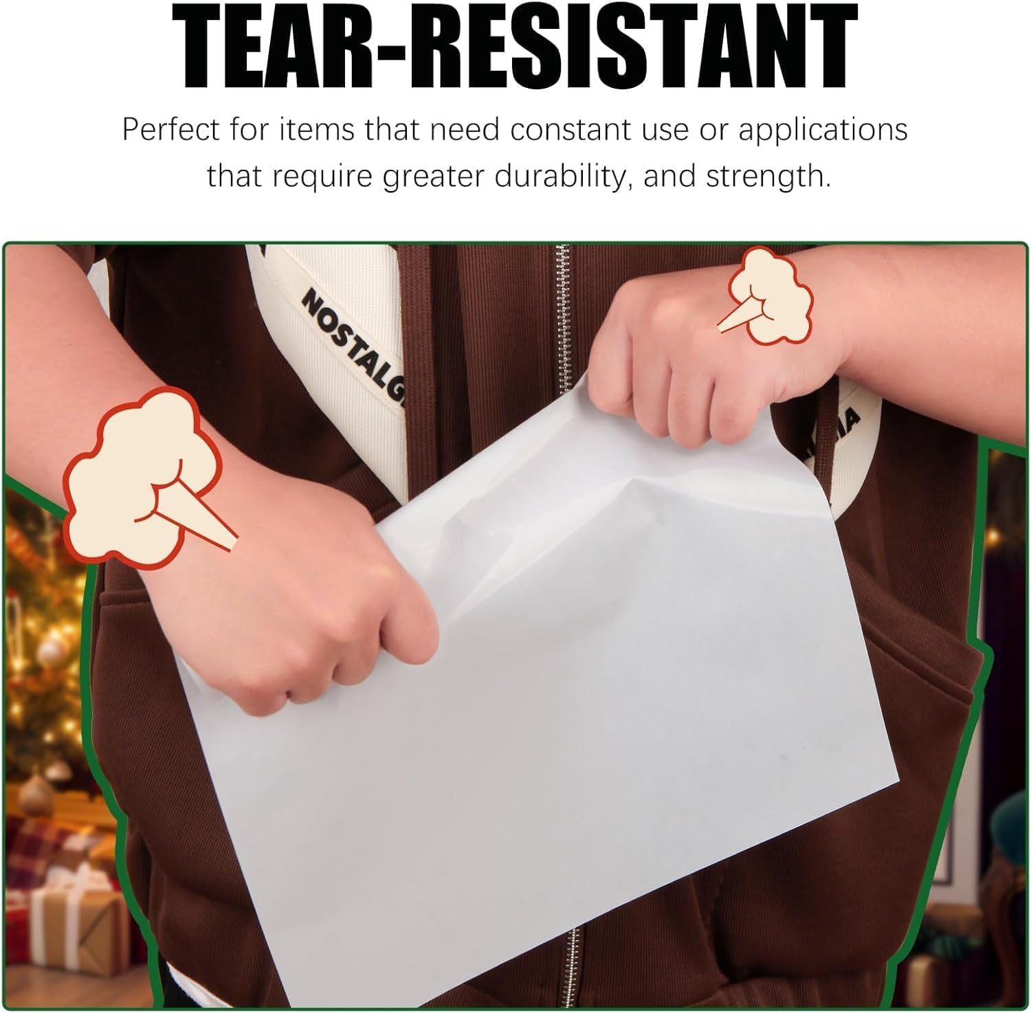 30 Sheets Premium Printable Clear Vinyl Sticker Paper for Inkjet Printer - 8.5x11 Transparent Waterproof Sticker Paper, Dries Quickly, Holds Ink Well, Vivid Colors, Tear Resistant