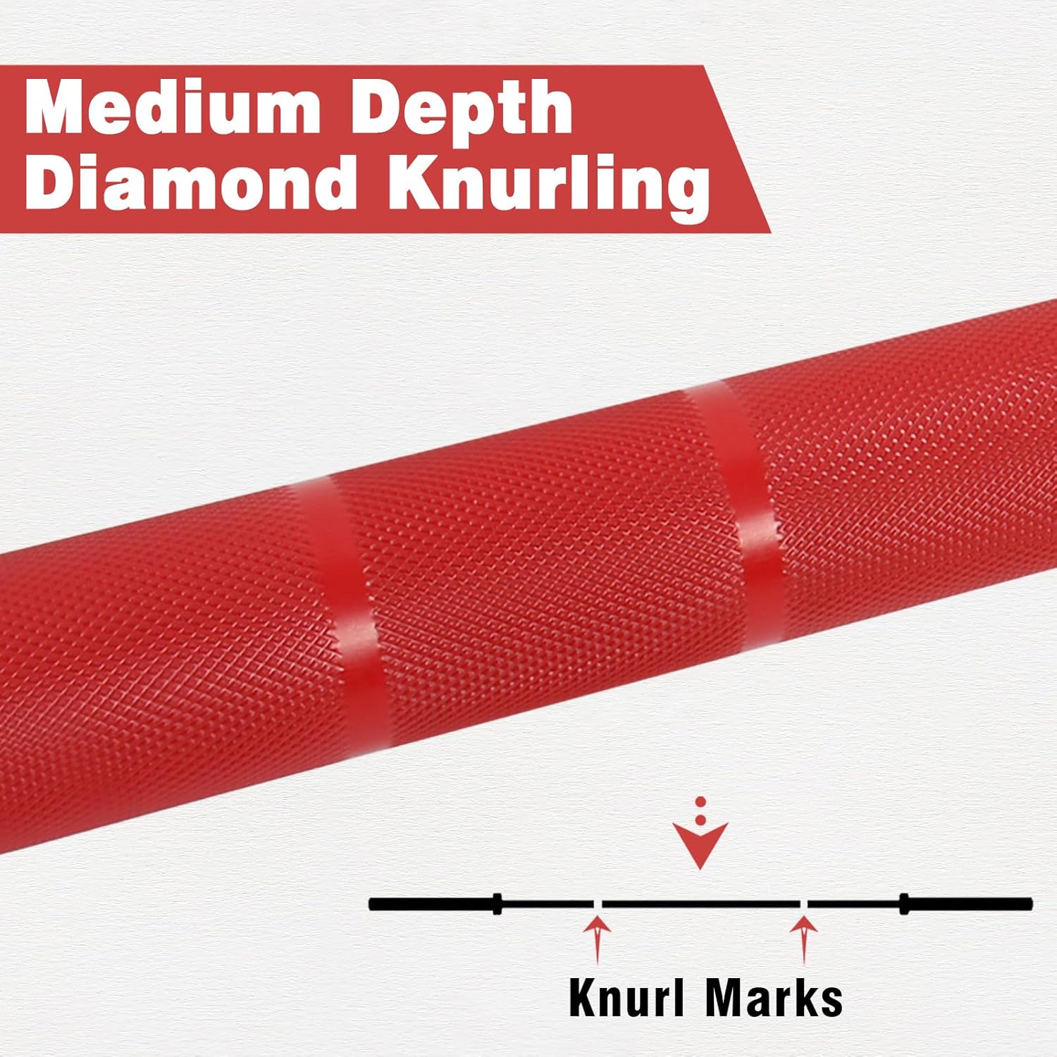 7ft Olympic Barbell – 1500LB Capacity 45LB Weightlifting Bar, 28mm Olympic Bar with Bearings, Fits 2 Plates, Alloy Steel Power Bar for Home Gym Strength Training