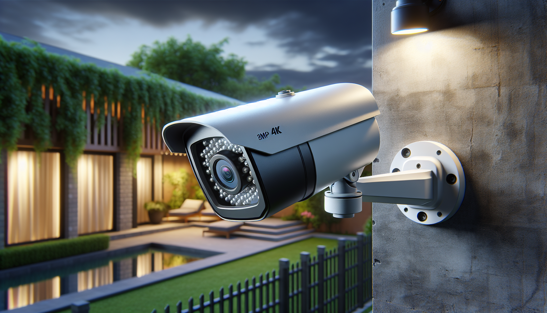 ARENTI 8MP 4K Outdoor Security Camera - PoE IP Surveillance Camera with AI Human/Vehicle/Pet Detection, 110° Wide Angle, 32ft Full Color Night Vision, 4mm Lens, IP66 Weatherproof for Home Security