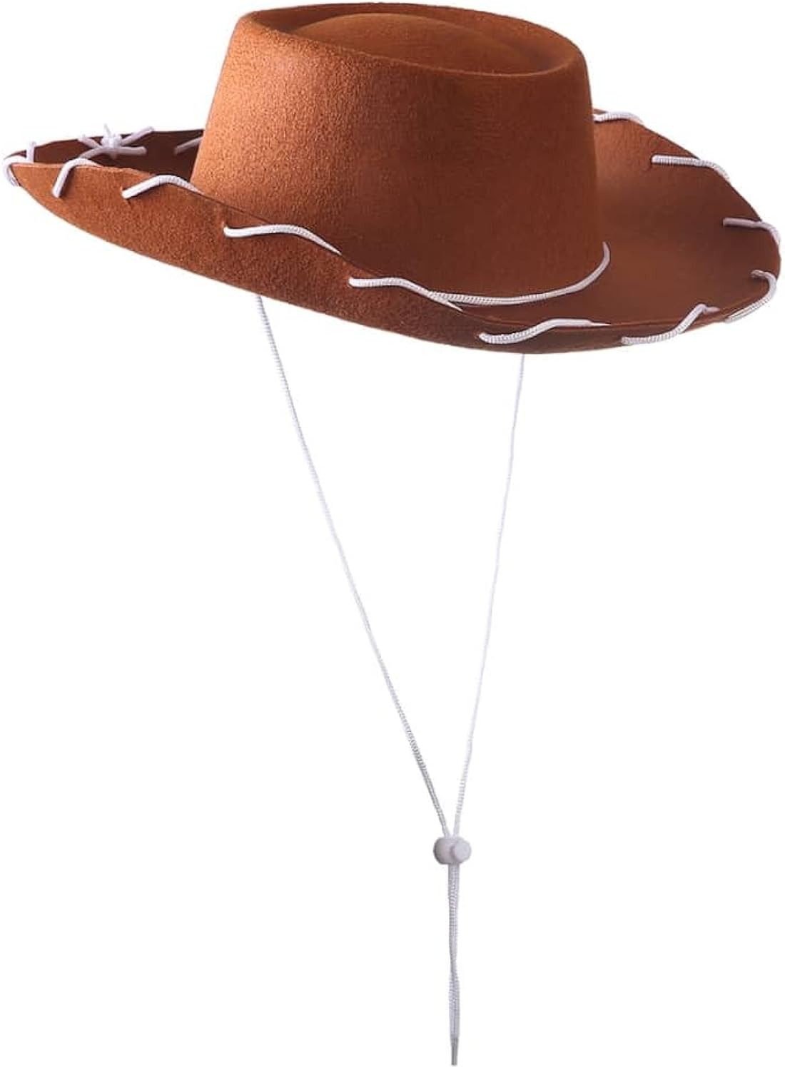 COLLECT PRESENT Adult Western Sheriff Costume Hat – Classic Cowboy Hat for Men  Women – 1950s Rancher Style