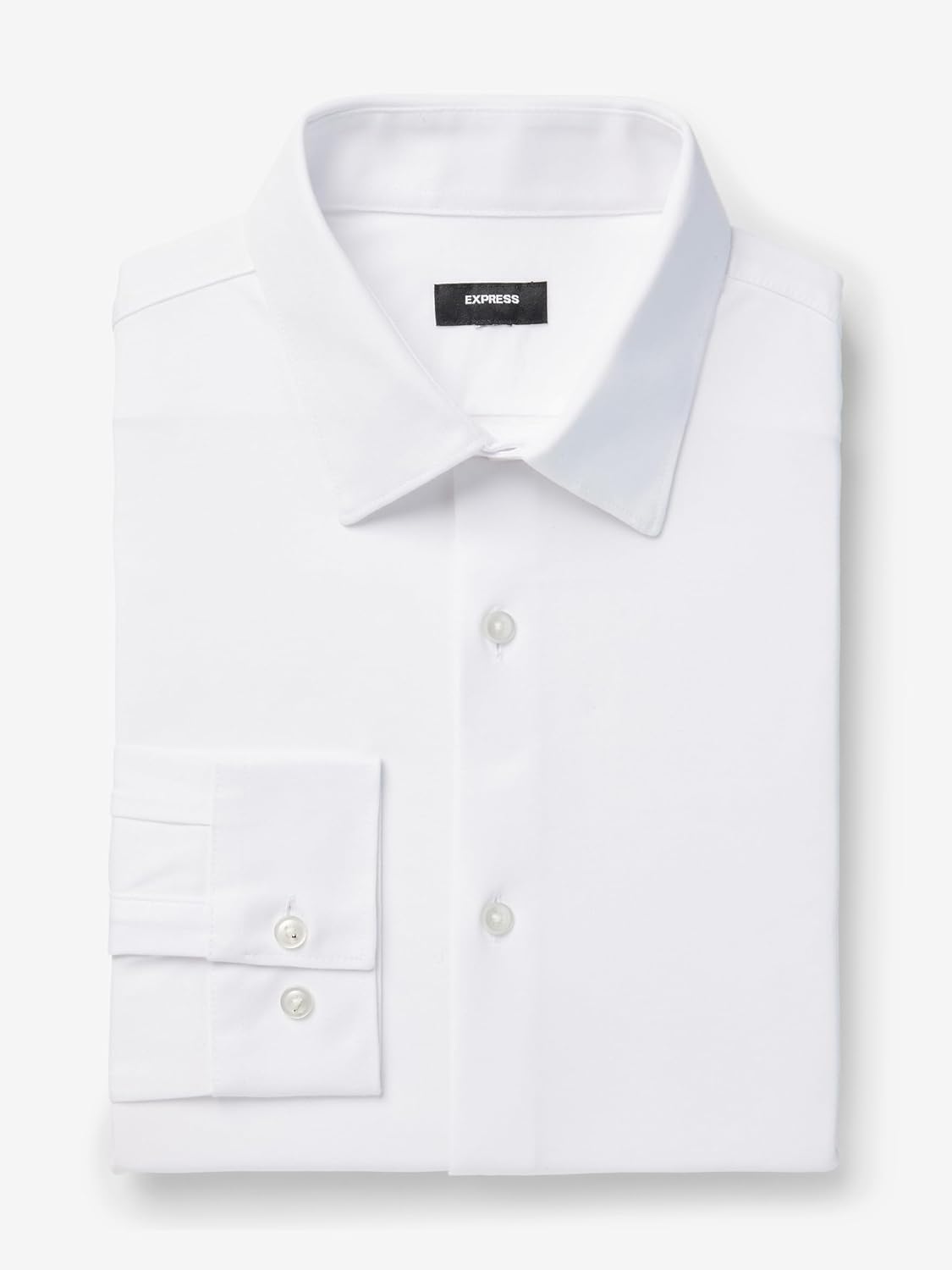 EXPRESS Men’s Modern Tech 1MX Dress Shirt – Slim Fit Stretch Fabric with Moisture-Wicking and Wrinkle-Resistant Performance