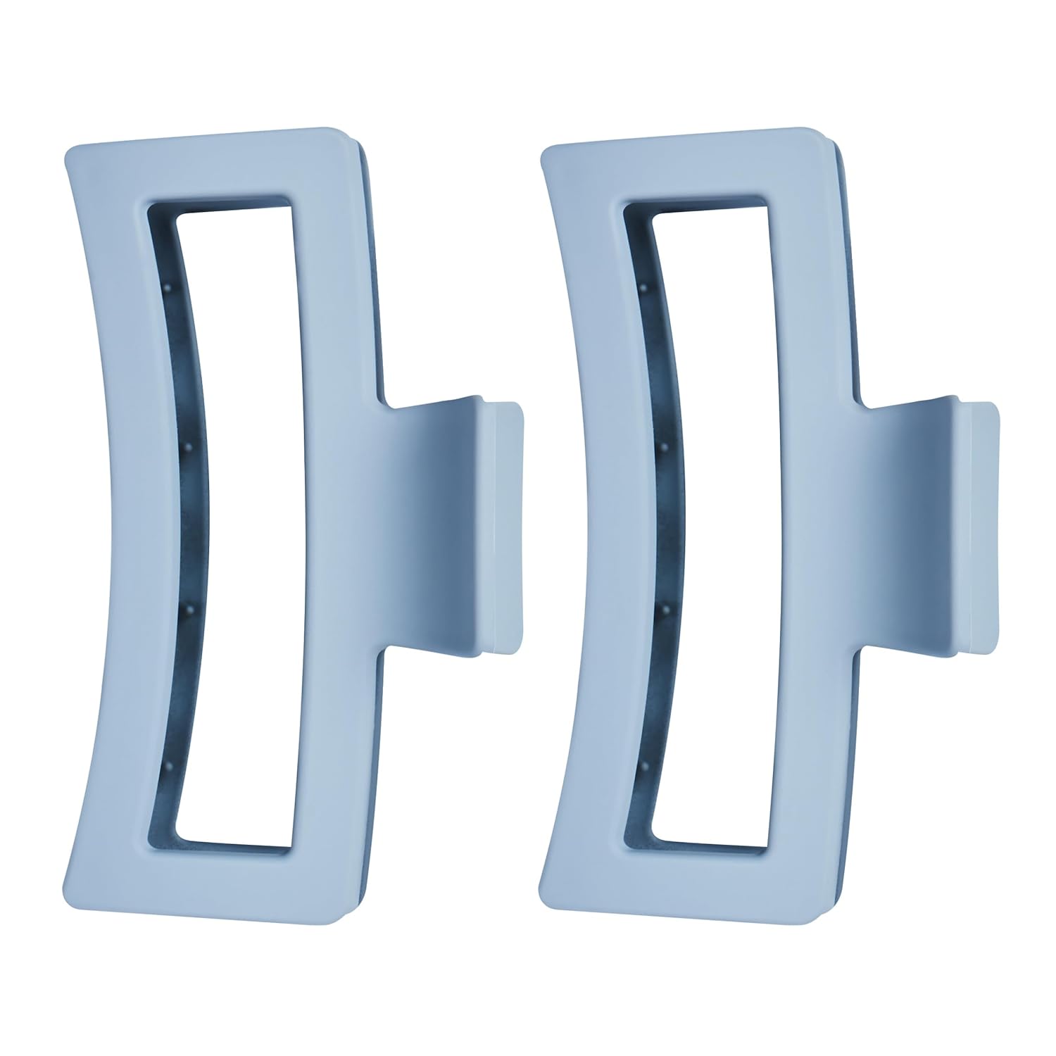 Gimme Beauty XL Thick Hair - X-Long Hair Holds More - Velvet-Like Finish Clip for All Lock Types - Non-Slip, Firm-Hold Daily Wear Accessory - Essential, Retractable Clip - Black