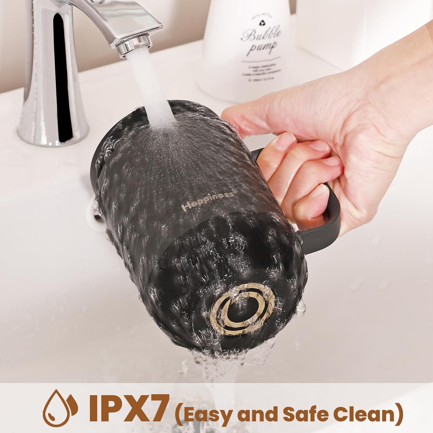 Happiness Smart Heated Coffee Mug,16oz Rechargeable Electric Self Heating Temperature Control Coffee Cup,Gifts for Mom Dad Grandma Wife