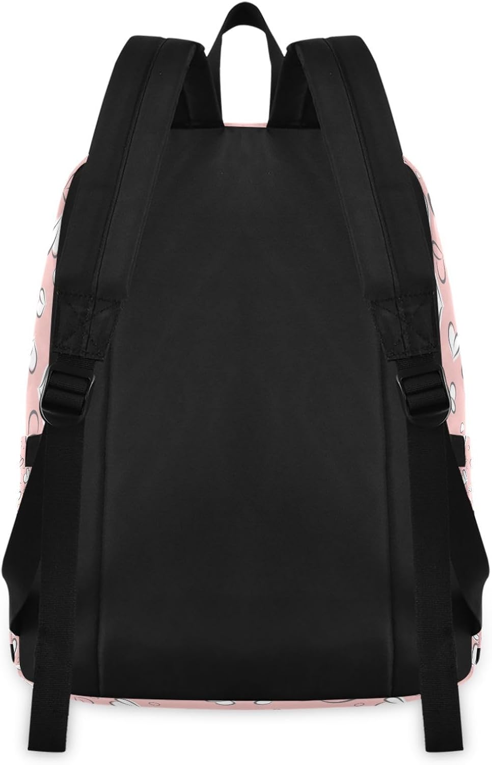 Hearts Pattern Valentines Day Kids Backpack with Lunch Box Set Bookbag for Boys Girls Elementary Middle High School