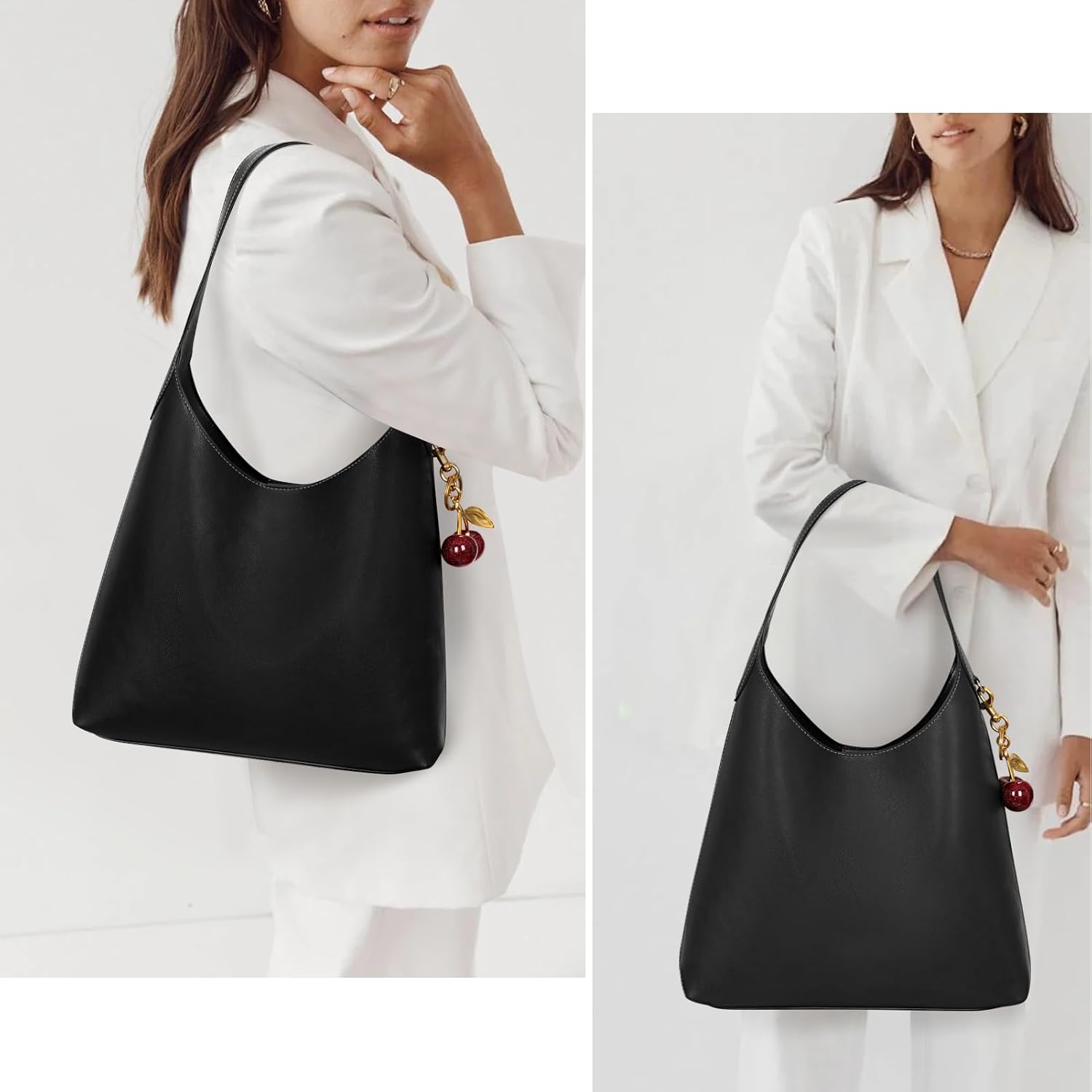 Hobo Bags For Women Vegan Leather Shoulder Bag Tote For Women Medium Slouchy Designer Handbags Purses Fall Fashion Hobo Bags For Women Vegan Leather Shoulder Bag Tote For Women Medium Slouchy Designer Handbags Purses Fall Fashion