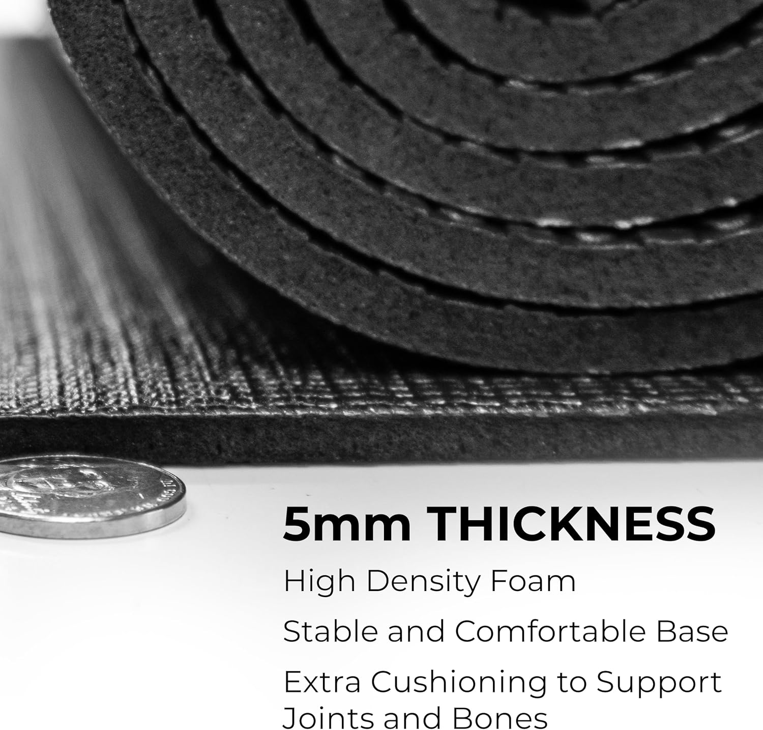 Mount Adams Studio Pro Yoga Mat - 72 x 24 x 5mm Dense Cushioning, Slip Resistant  Durable - The Performance Mat Without the Premium Price, Pilates, Gym  Floor Workouts