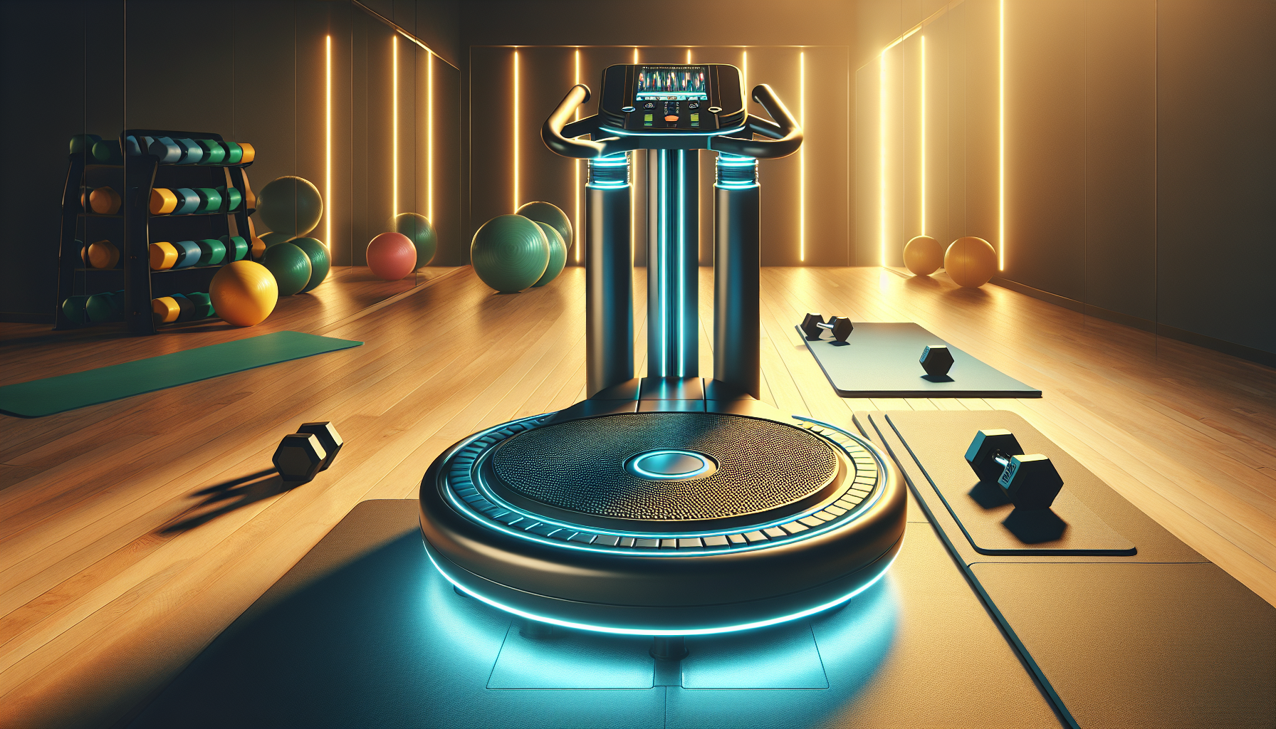 Vibration Plates - Vibration Plate Exercise Machine - Whole Body Workout Vibration Platform - Vibrating Plate as Home Training Equipment for Weight Loss - Vibration Plate by Kryn