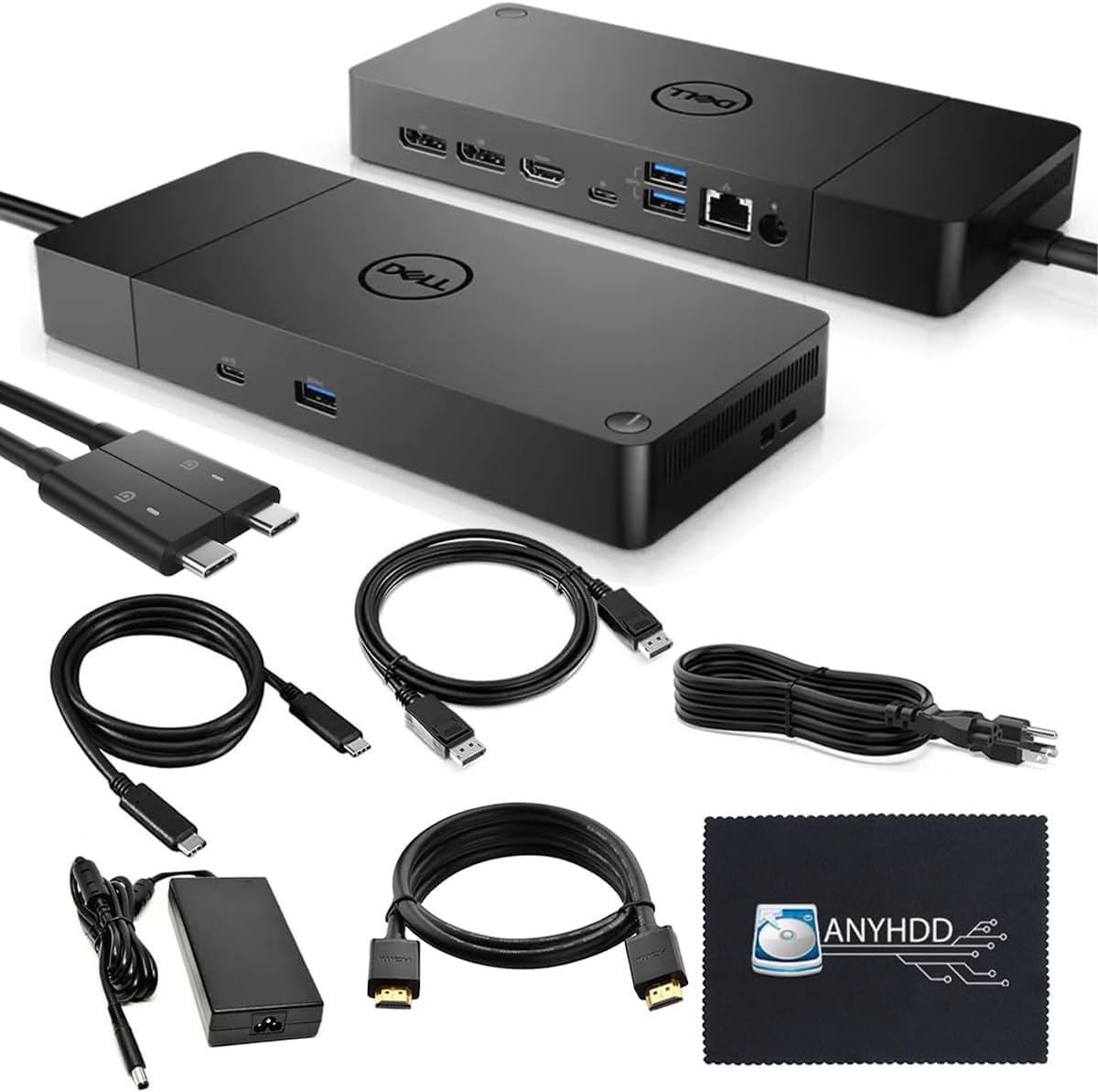 WD19DCS Dell Docking Station Dual Monitor - 4K Display, USB-C Performance Dock with 240W Adapter, HDMI, DisplayPort, USB-C Cables Cloth (Renewed) WD19DCS Dell Docking Station Dual Monitor - 4K Display, USB-C Performance Dock with 240W Adapter, HDMI, DisplayPort, USB-C Cables Cloth (Renewed)
