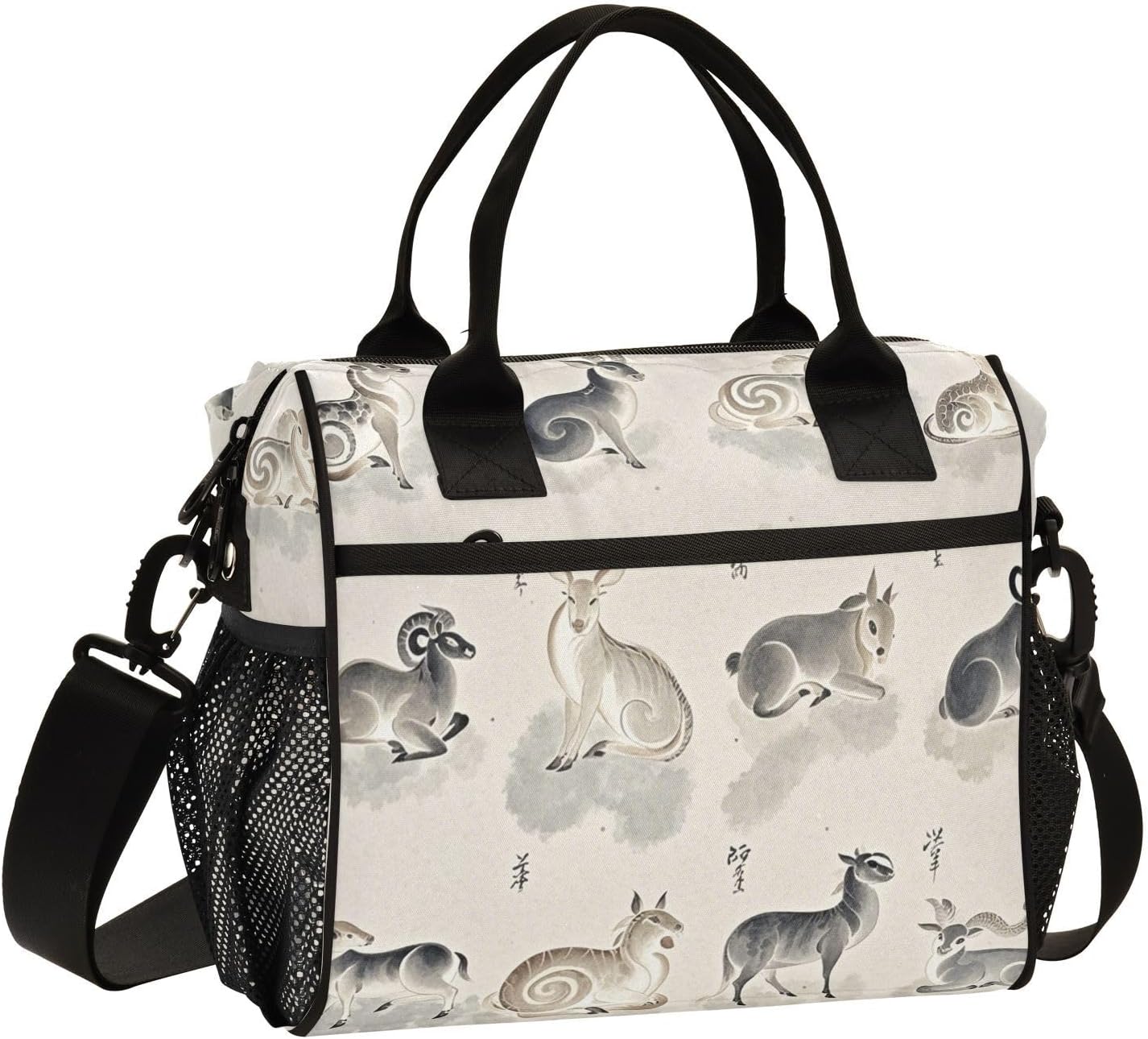 Womens Large Capacity Portable Lunch Bag Insulated Reusable Lunch Bag for Work Picnic T28