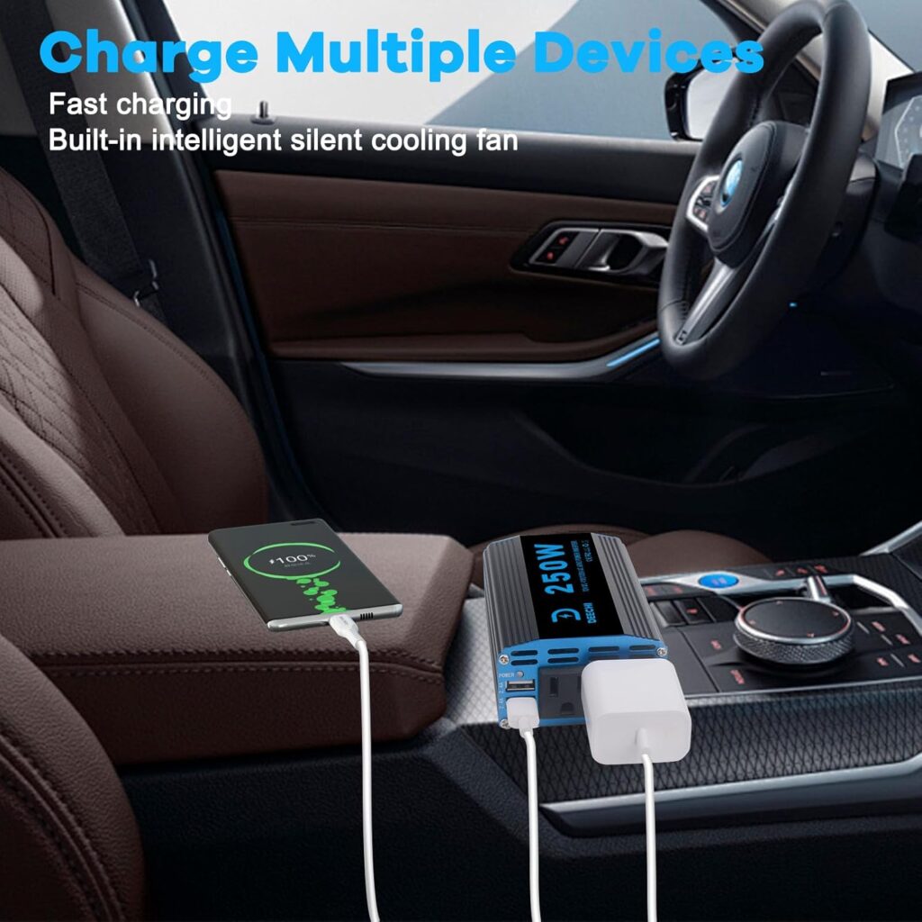 250W Car Power Inverter DEECHI Inverter 250W Car Power Inverter DEECHI Inverter