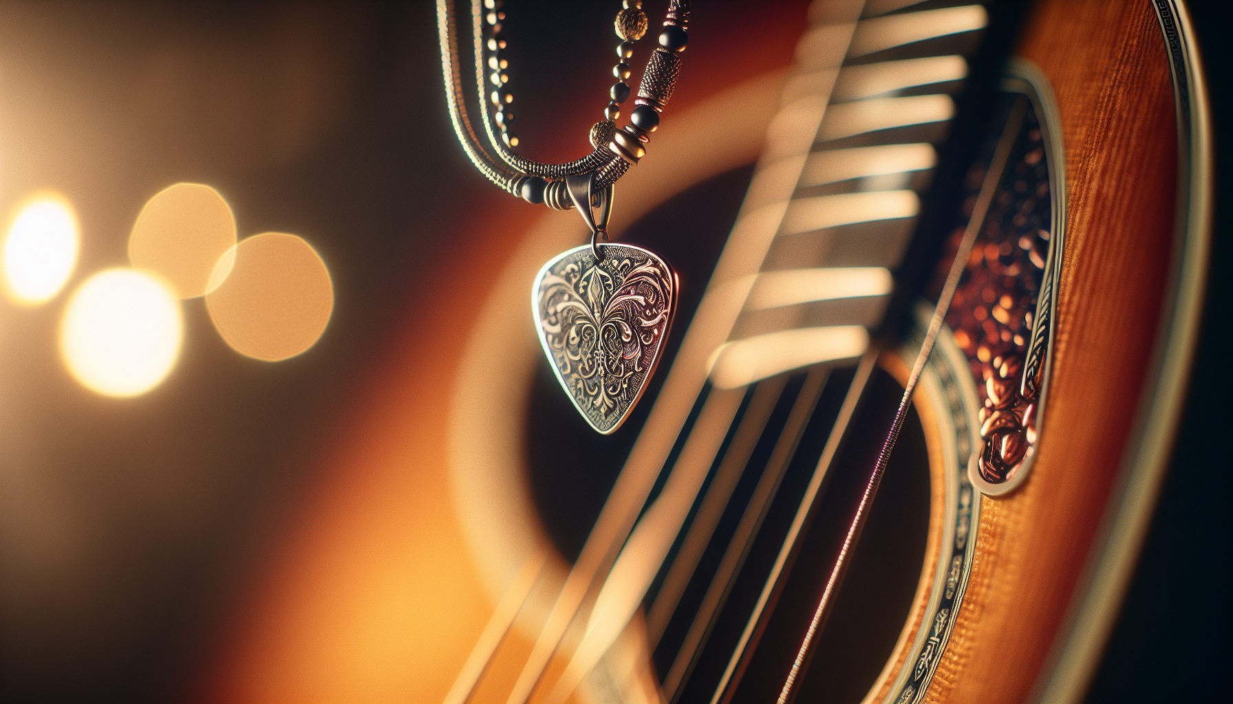 Customize Guitar Pick Necklace Review