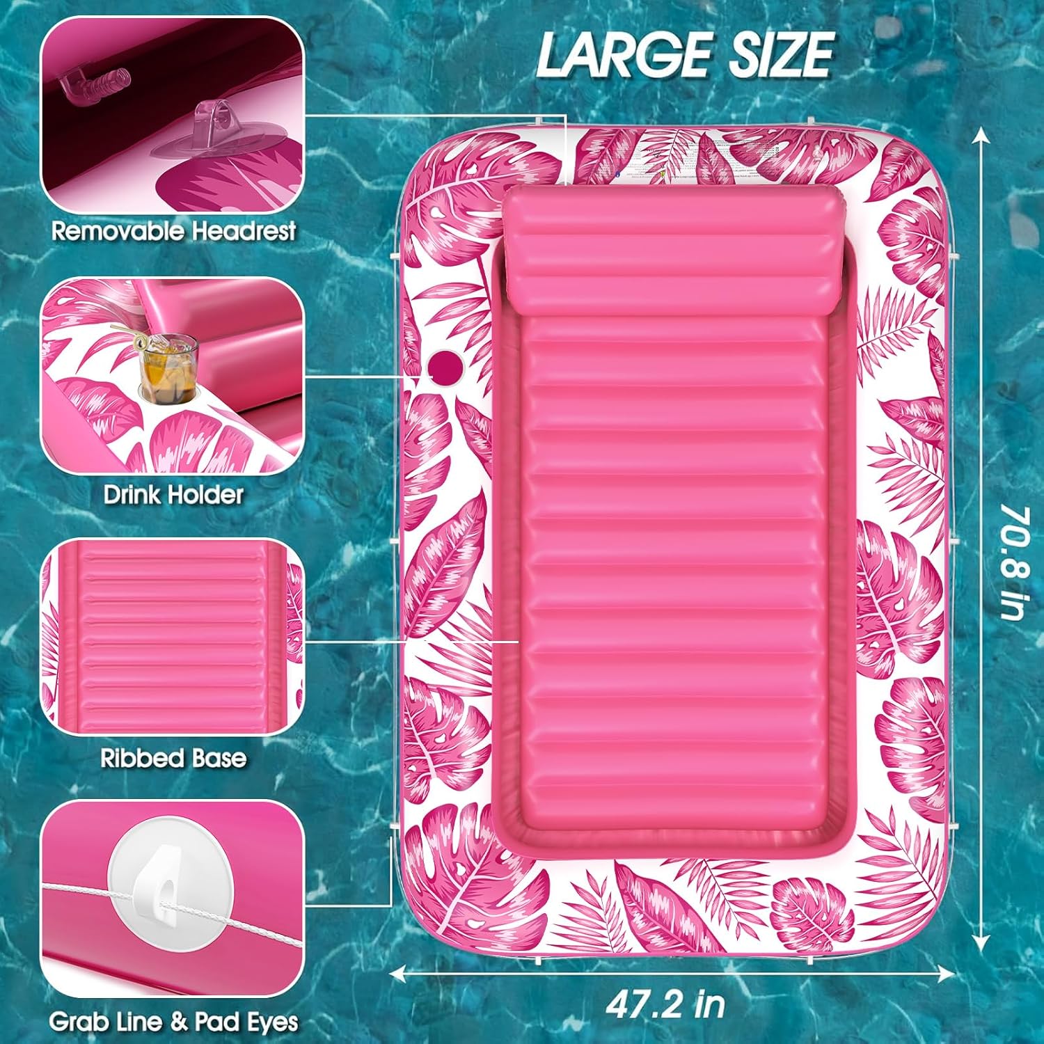 Inflatable Tanning Pool Lounger Float Review