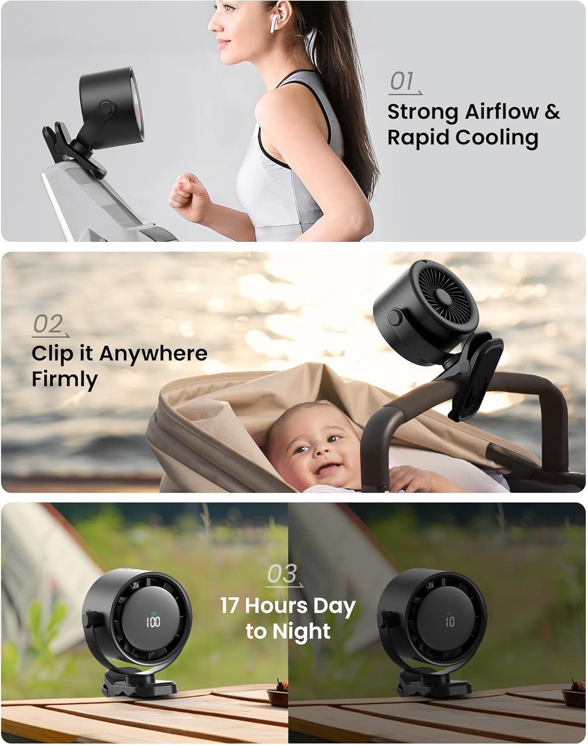 Koonie Clip On Fan Review