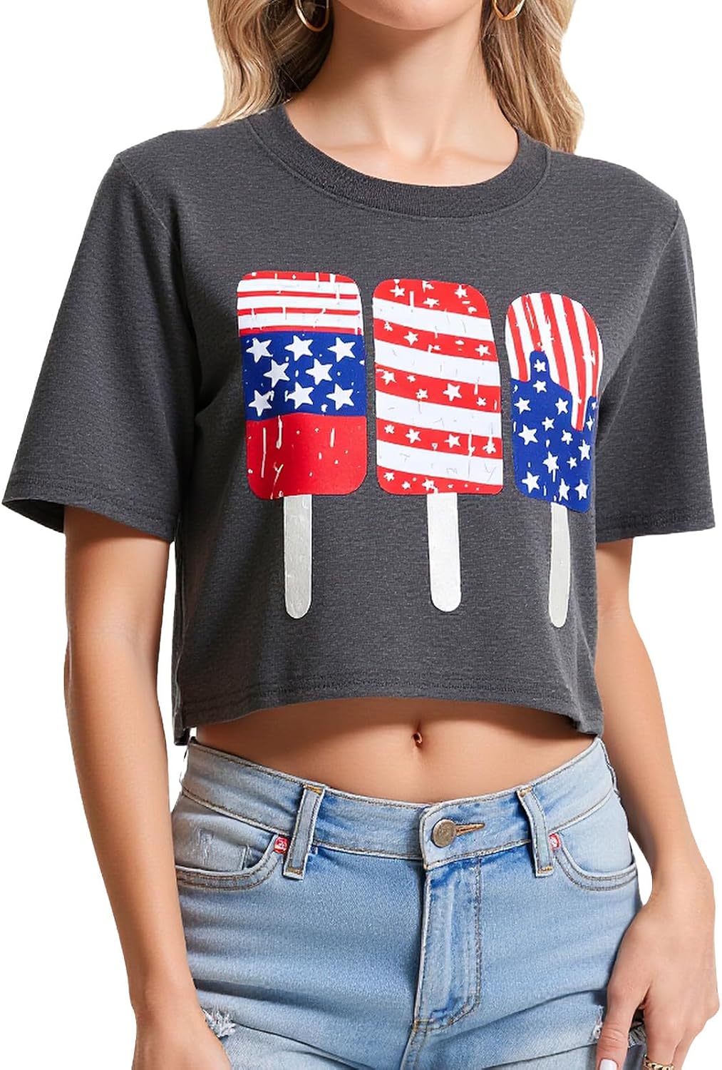 LEACOOLKEY Women’s Patriotic Casual Tee review
