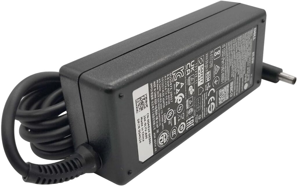 New Genuine 65W AC Power Charger for Dell Latitude 3120 3140 3160 3180 3189 E4300 E4310 5500 E5500 5510 E5510 E5520 E6320 E6330 E6400 E6410 E6420 7250 7280 7290 7300 7380 7390 7400 7404 More Laptop