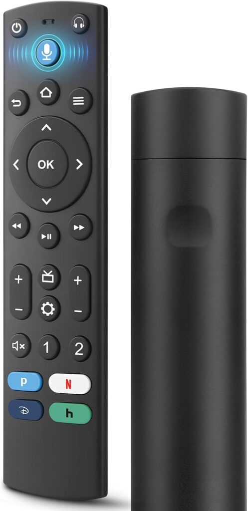Replacement Voice Remote Control for Smart TV Stick/TV Cube, Compatible with Insignia/Toshiba/Pioneer Smart TVs Replacement Voice Remote Control for Smart TV Stick/TV Cube, Compatible with Insignia/Toshiba/Pioneer Smart TVs