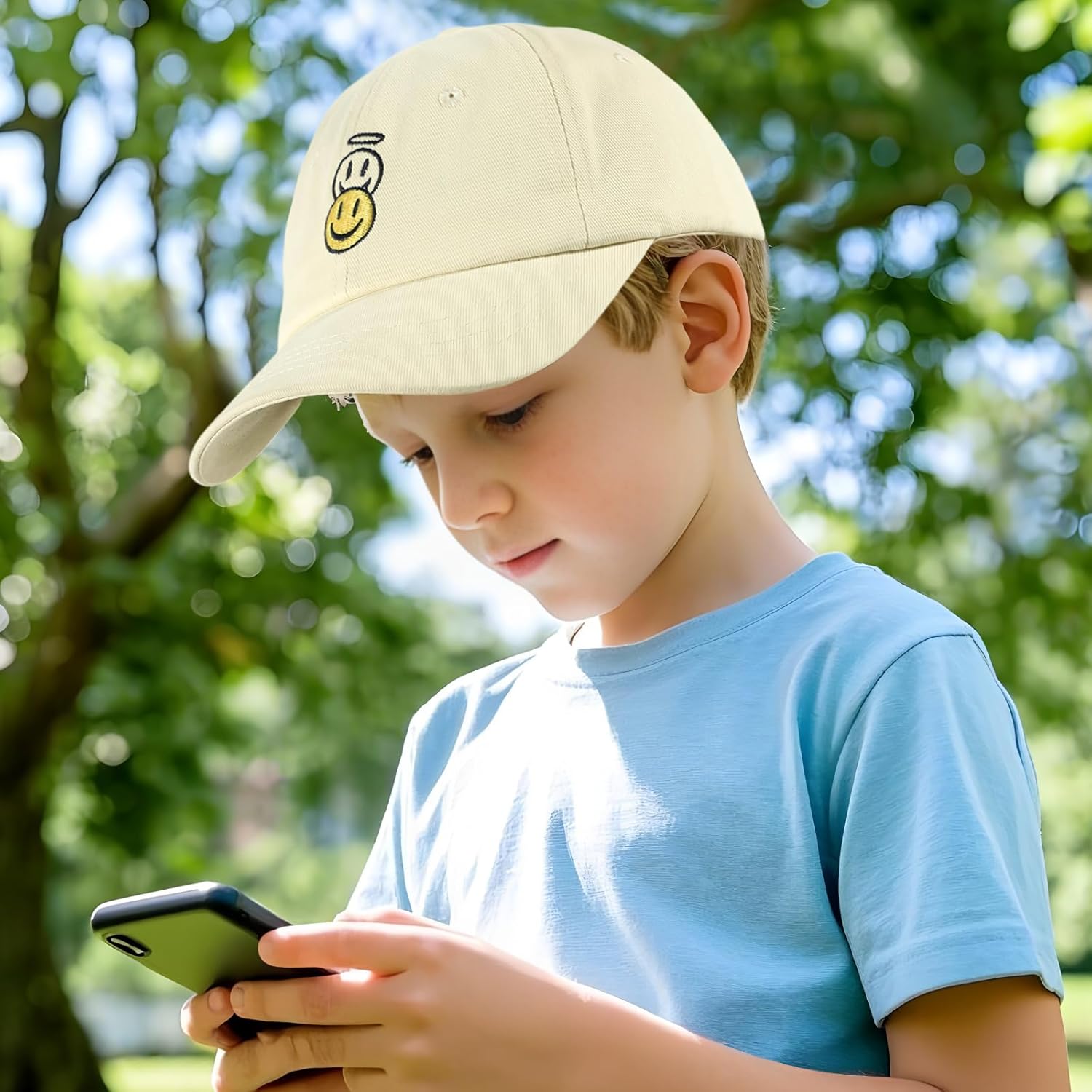 SONMONY Kids Smiley Face Cap Review