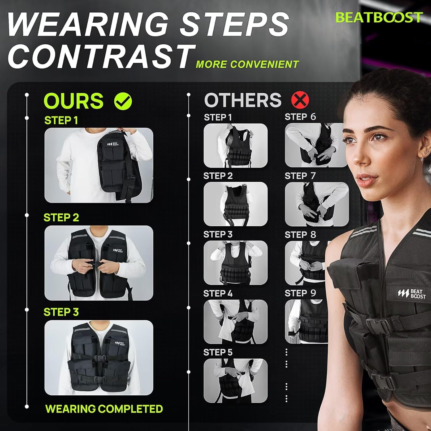 Weighted Vest Men 22lb/35lb Review