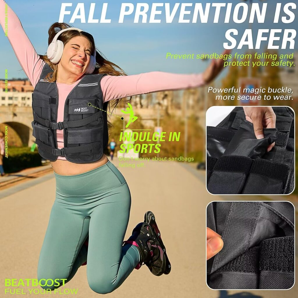 Weighted Vest Men 22lb/35lb Adjustable Weights with Ironsand for Walking Strength Training Running Workout Weighted Vest Men 22lb/35lb Adjustable Weights with Ironsand for Walking Strength Training Running Workout